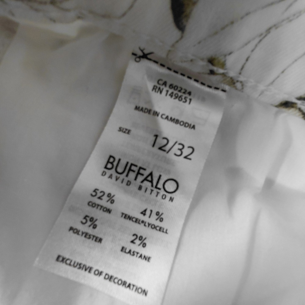 Buffalo David Bitton Havana High-Rise Soft Stretch Ankle Skinny Pants 12 32x26 - Picture 10 of 12